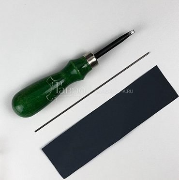 Торцбил с зеленой ручкой 1,0 мм
